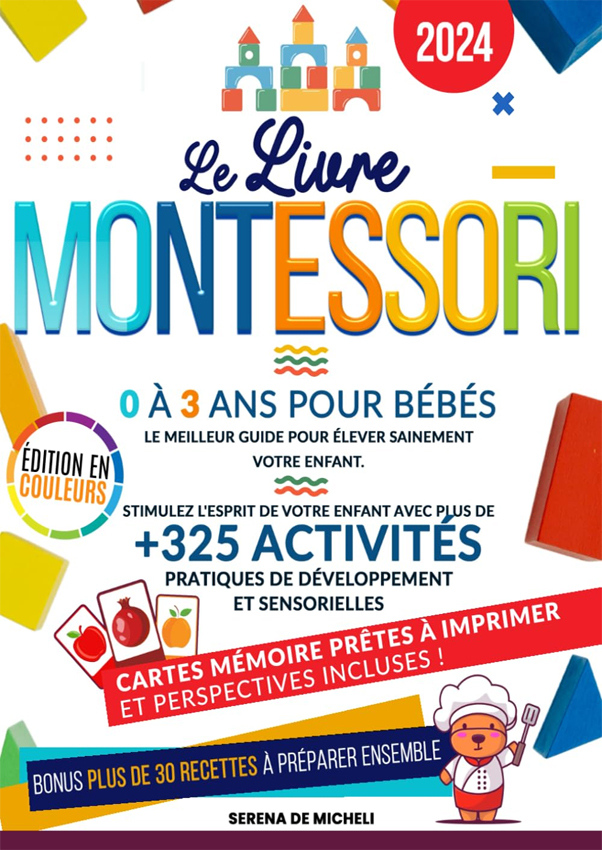 Le livre Montessori 0-3 ans pour bébés